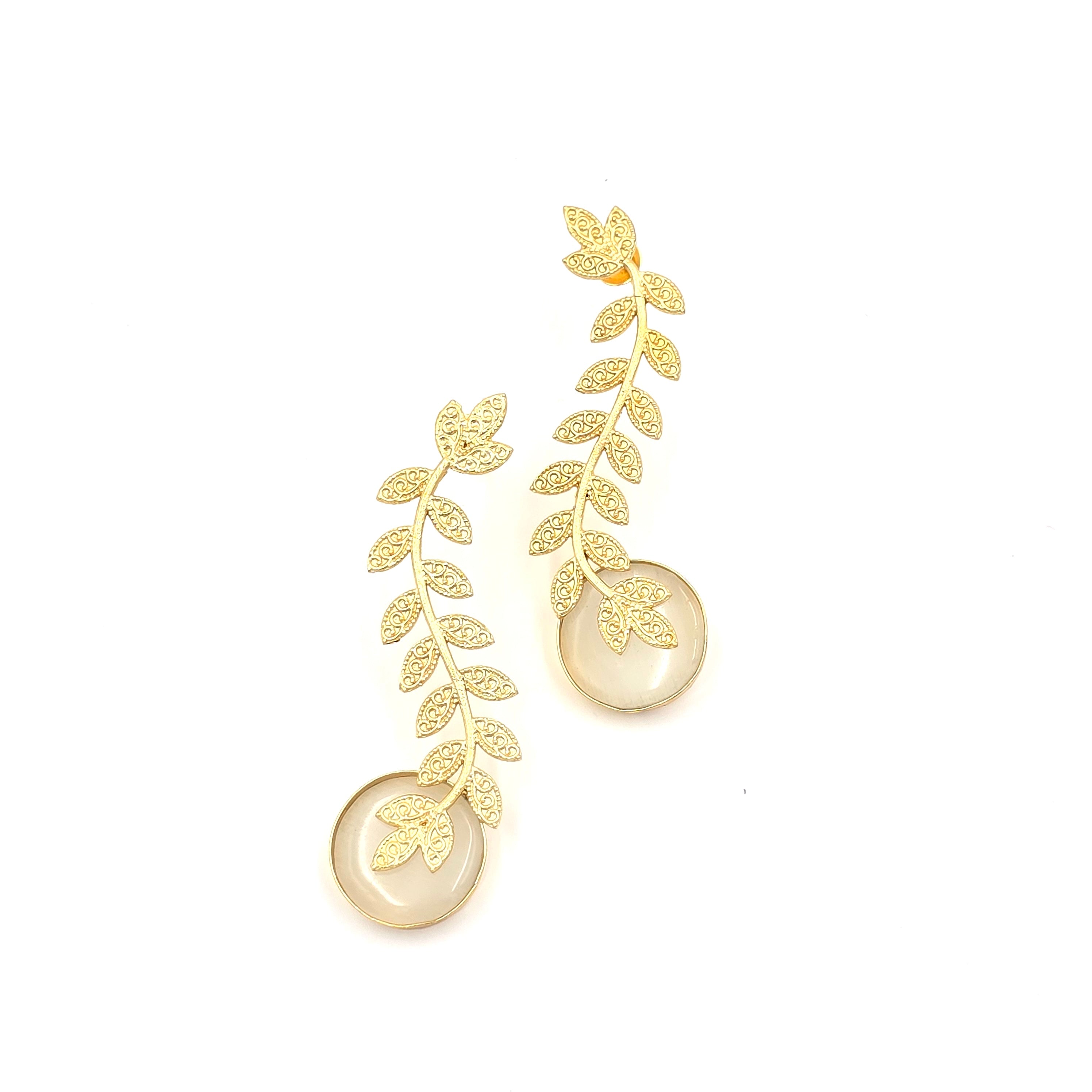 Twirl Leaves Danglers