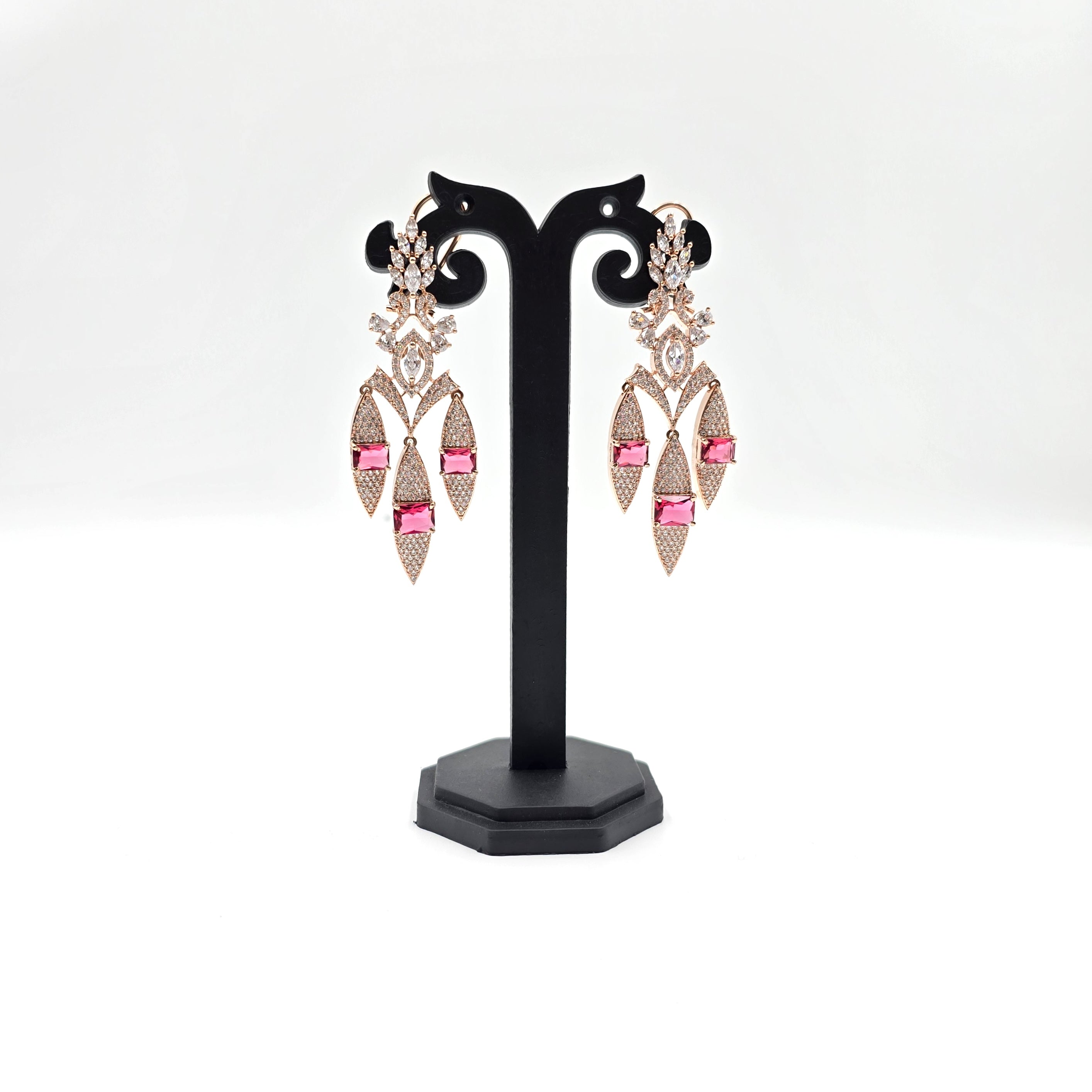 Fuchsia Royale Danglers