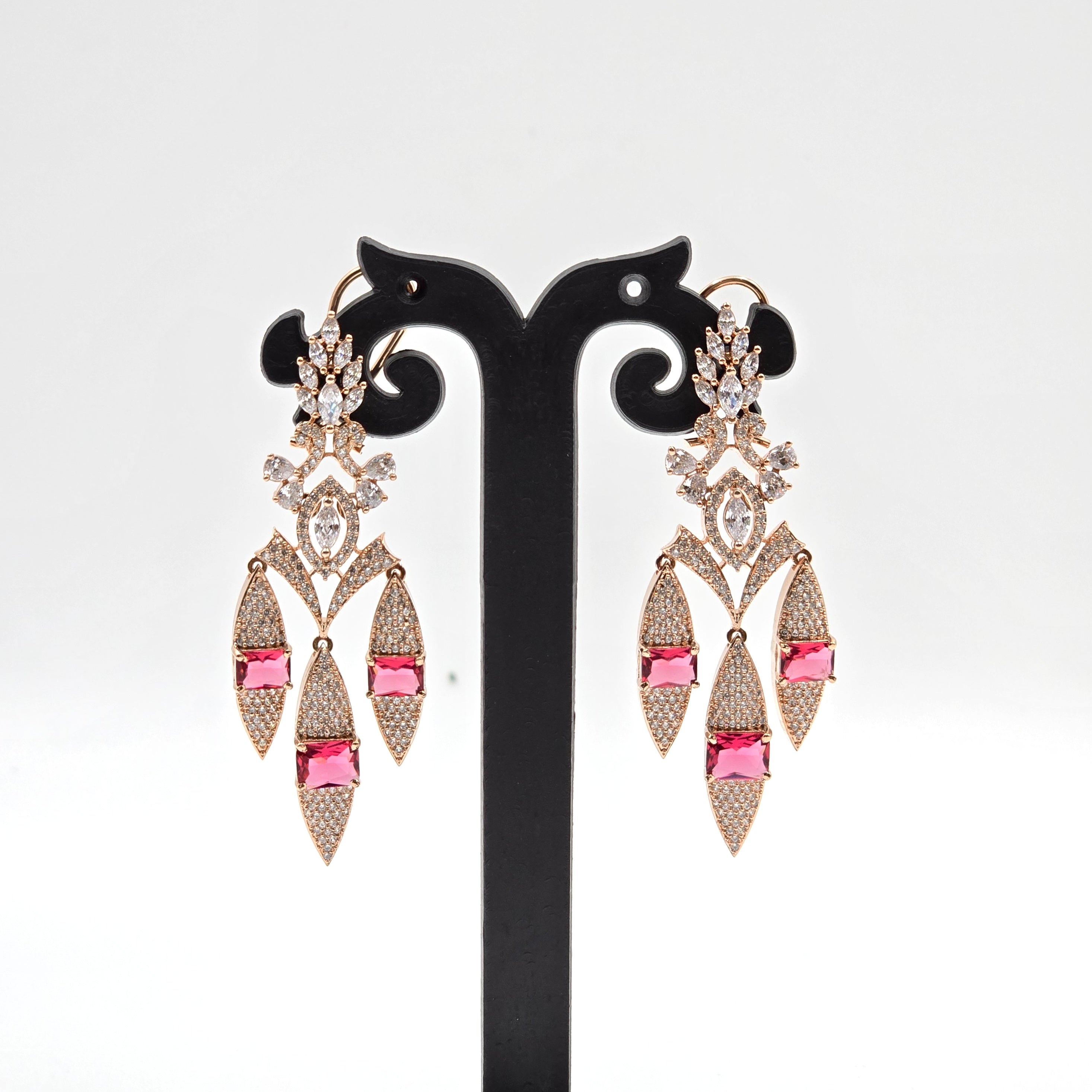Fuchsia Royale Danglers