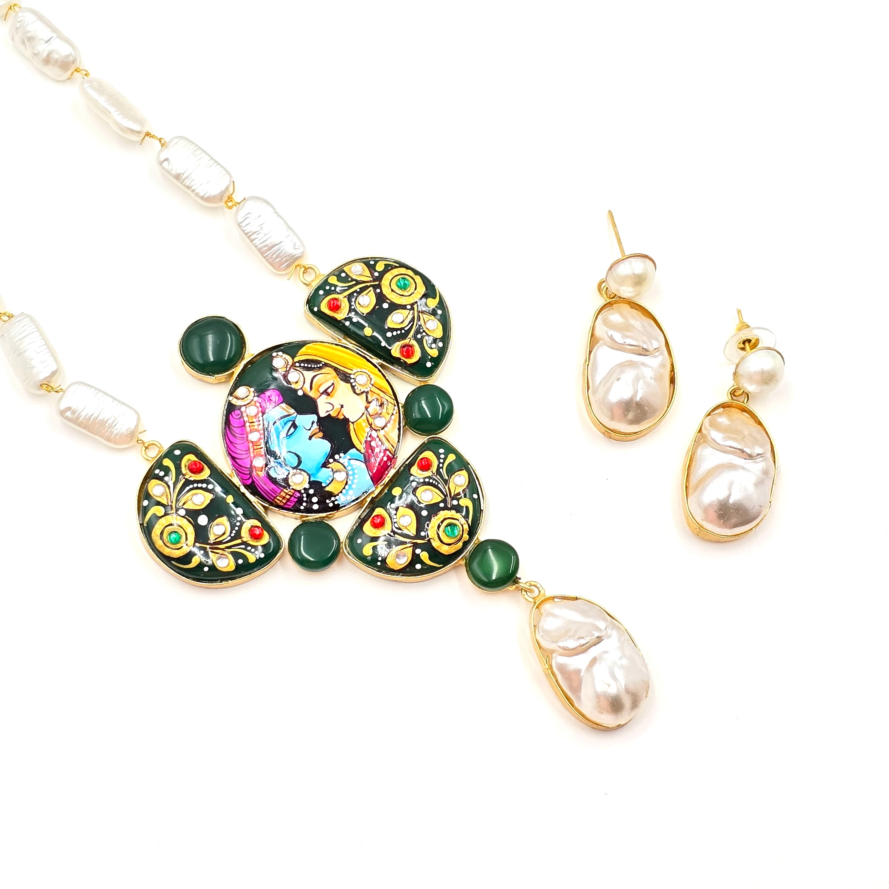 Radha - Krishan Necklace Set