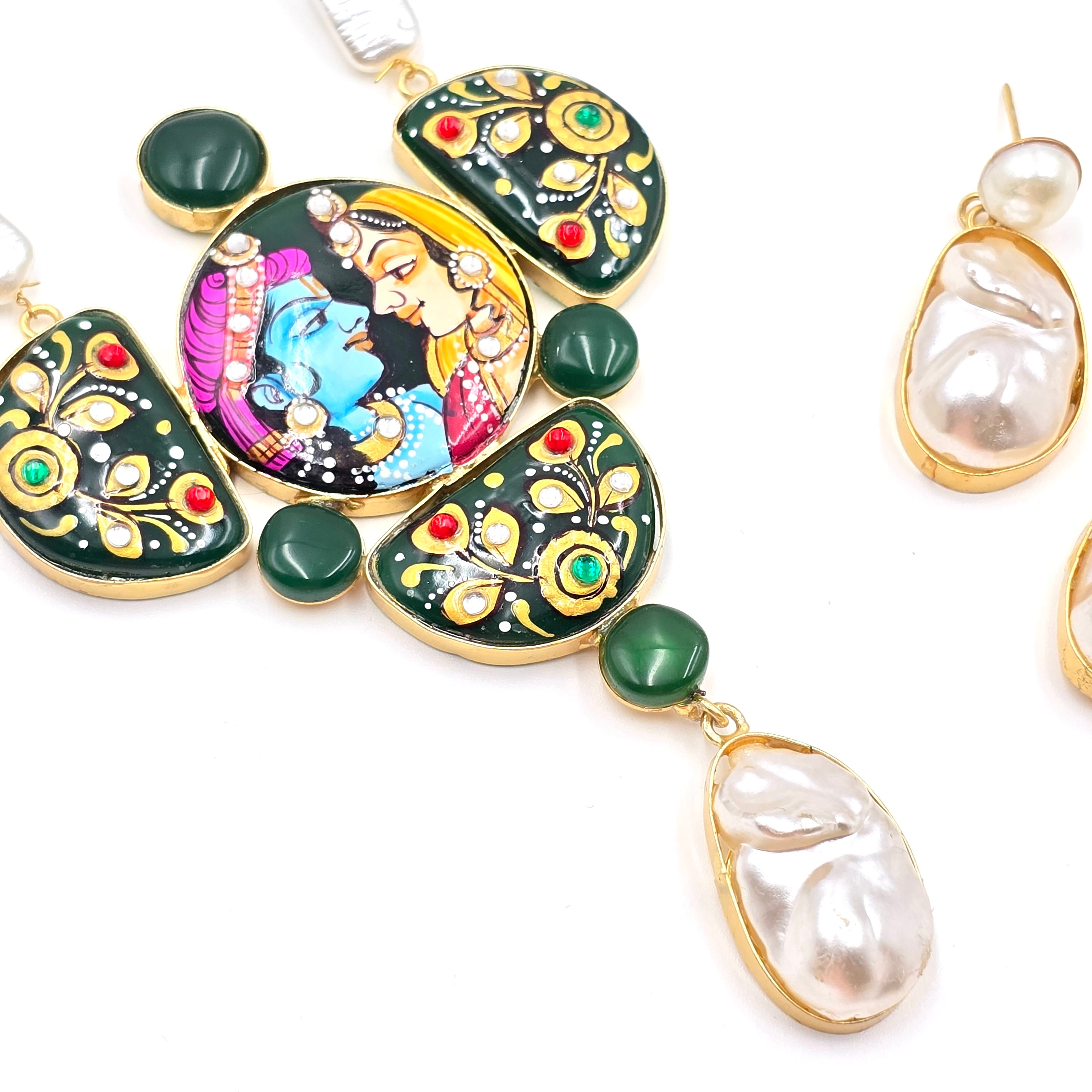 Radha - Krishan Necklace Set