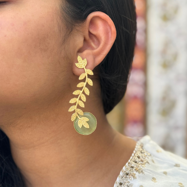 Twirl Leaves Danglers