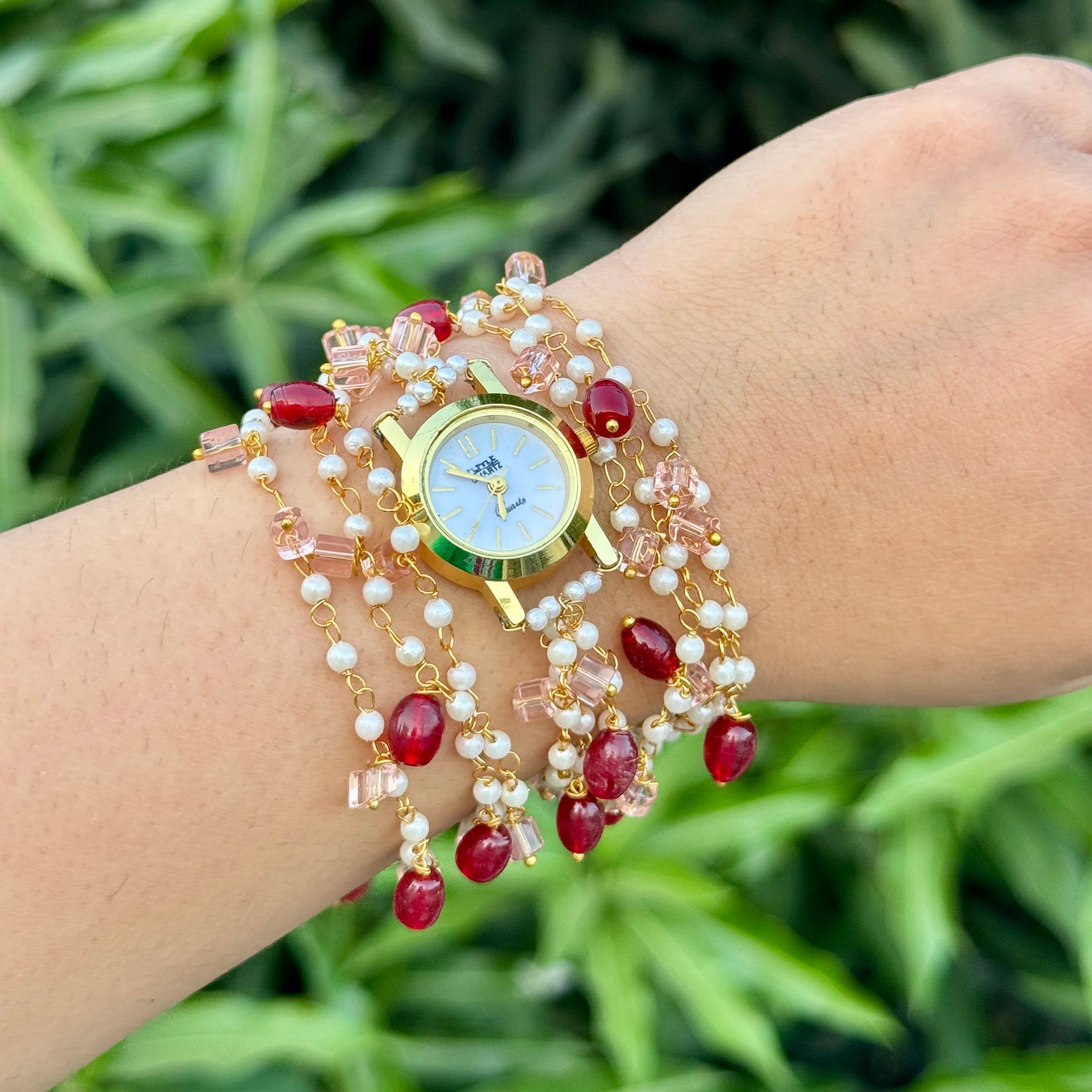Two-way Wrap Around Watch - Red