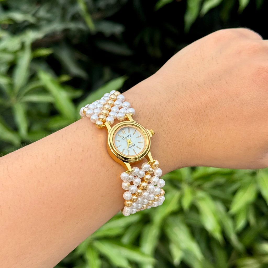 Pearls Beaded Watch