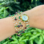 Two-way Wrap Around Watch - Purple