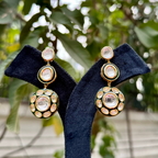 Grace Kundan Studded Danglers