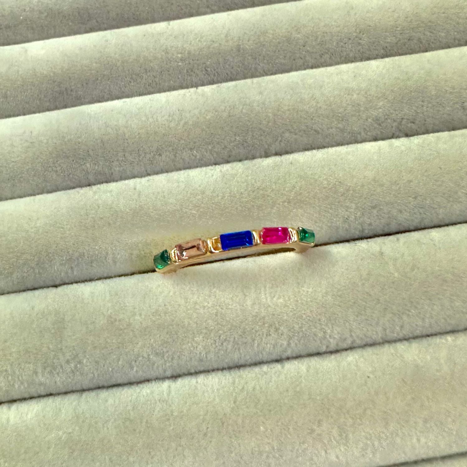 Thin Multicolor Band