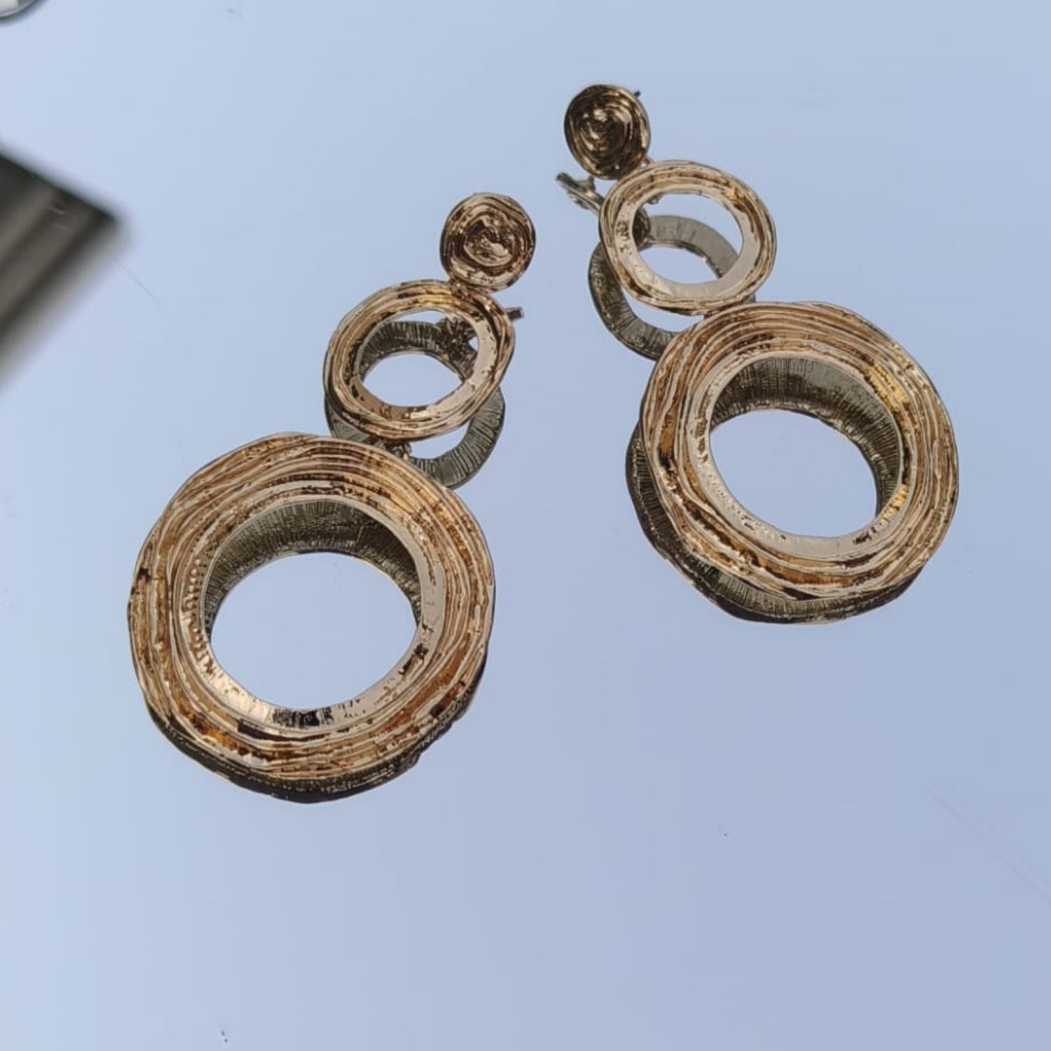 Statement Gold Earrings