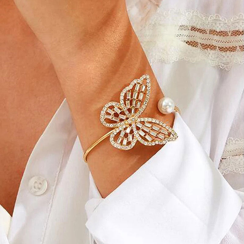 Statement Butterfly Bangle