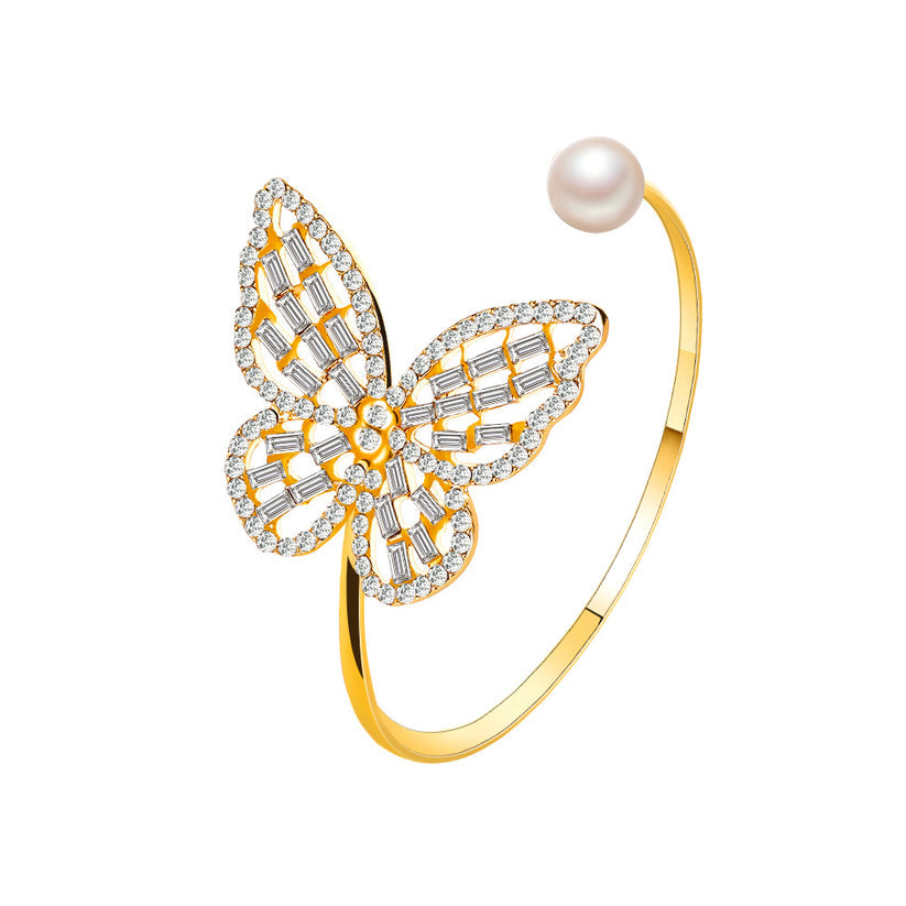 Statement Butterfly Bangle