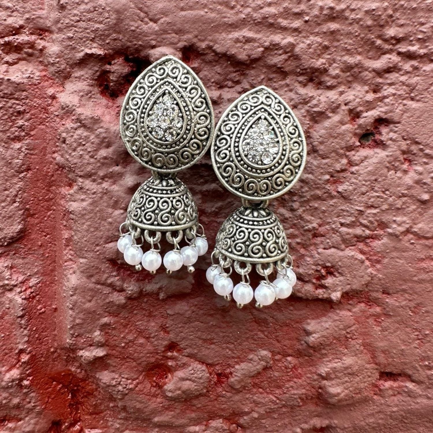 Mini Oxidized Jhumka