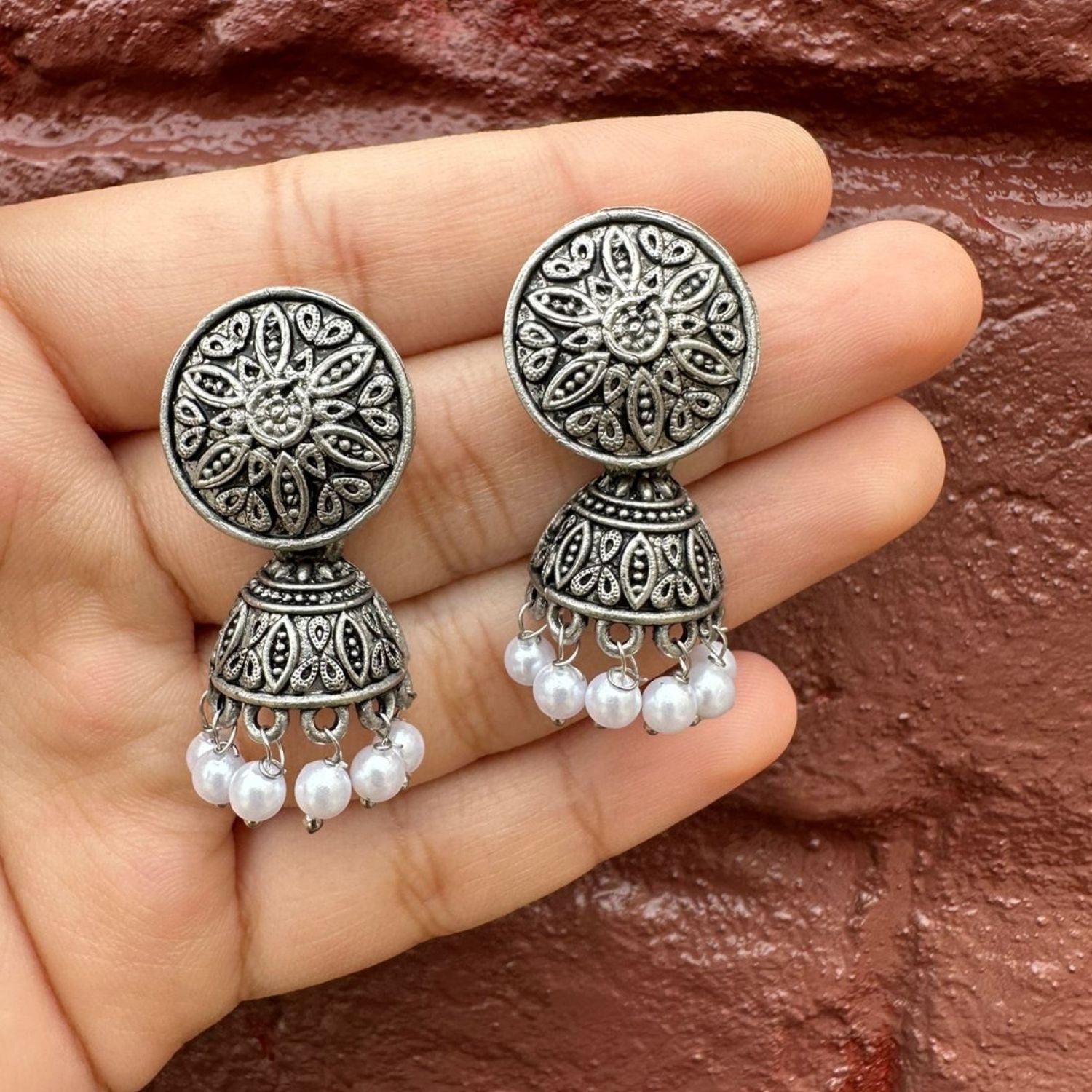 Mini Oxidized Jhumka