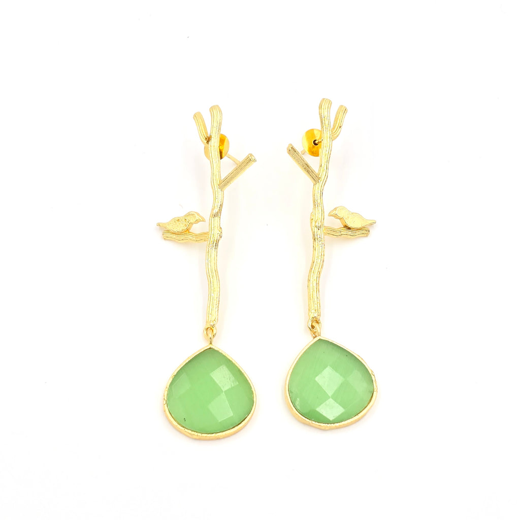 Bird on Tree Danglers