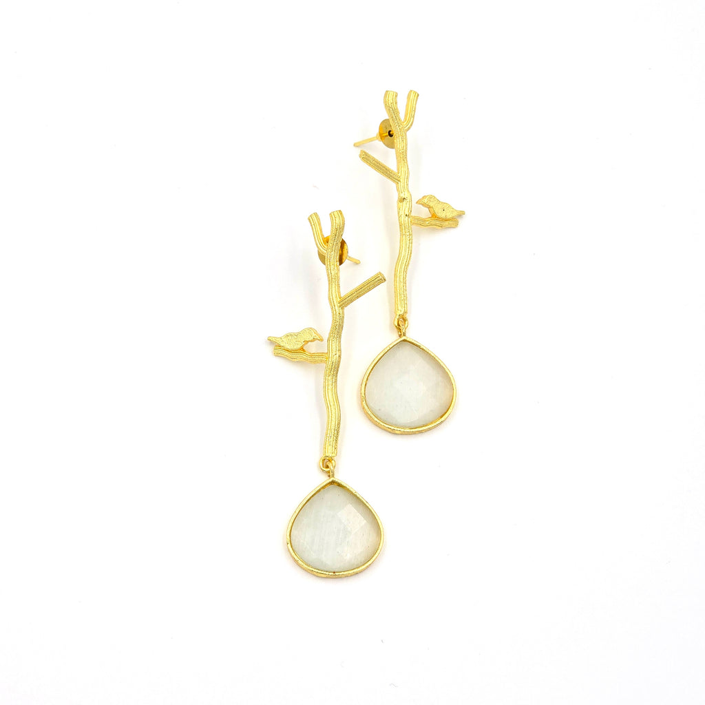 Bird on Tree Danglers