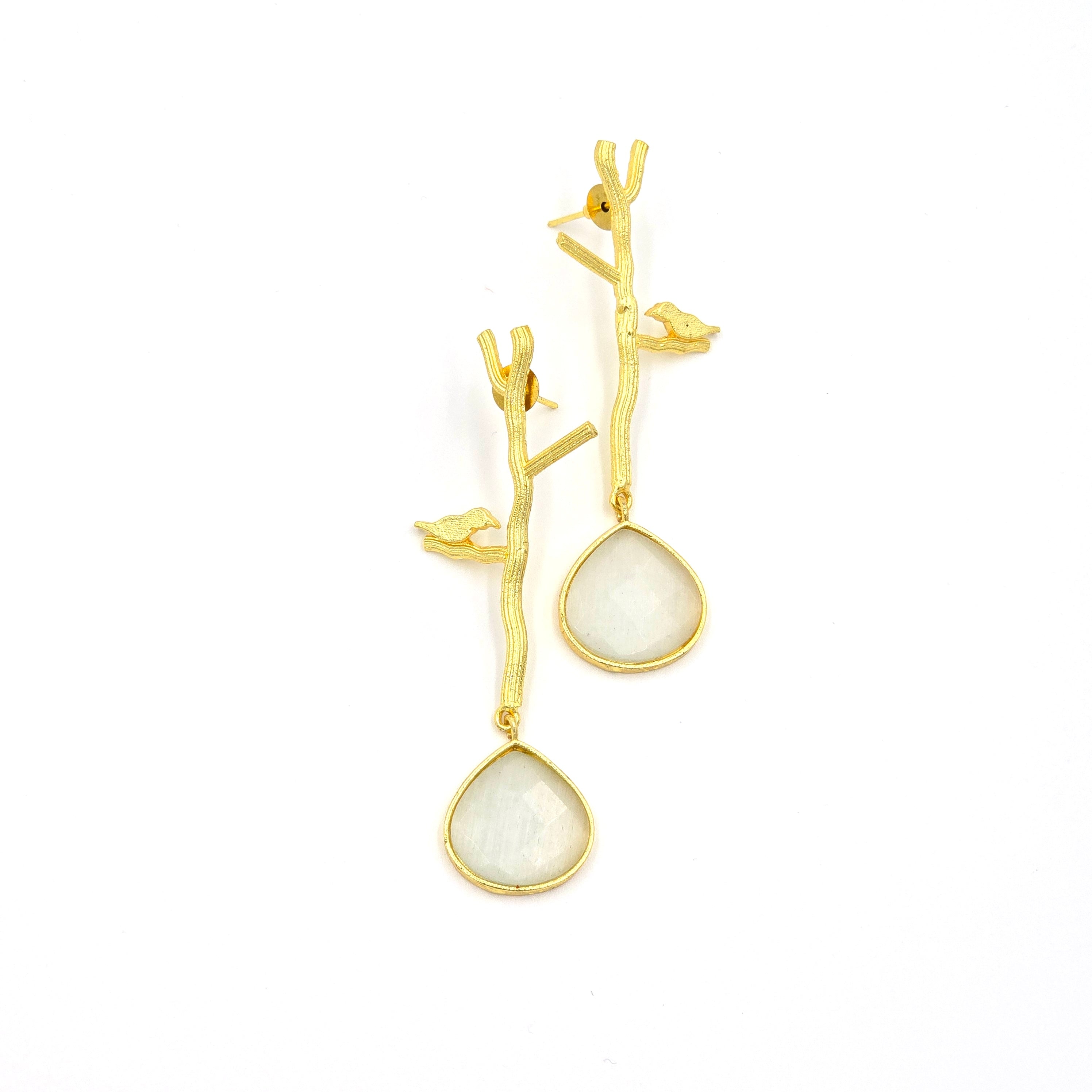 Bird on Tree Danglers