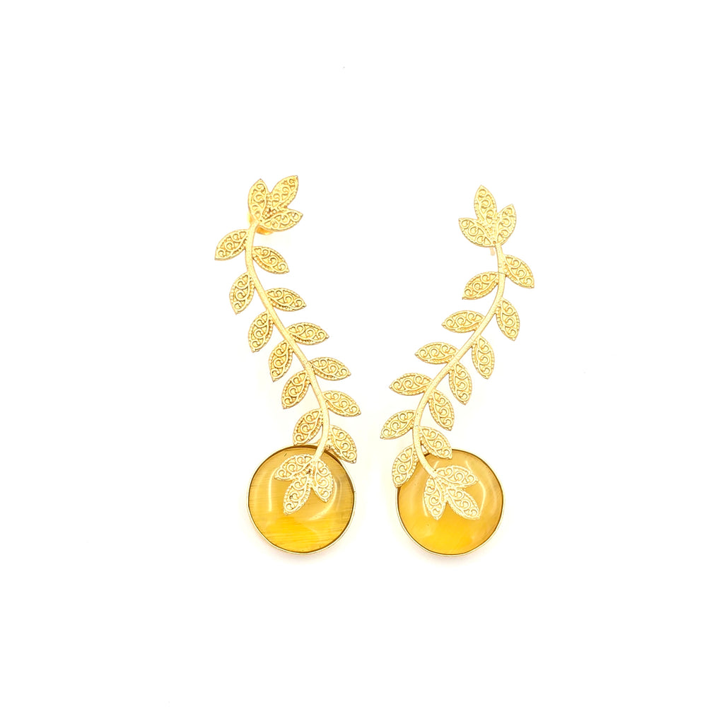 Twirl Leaves Danglers