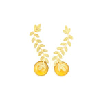 Twirl Leaves Danglers