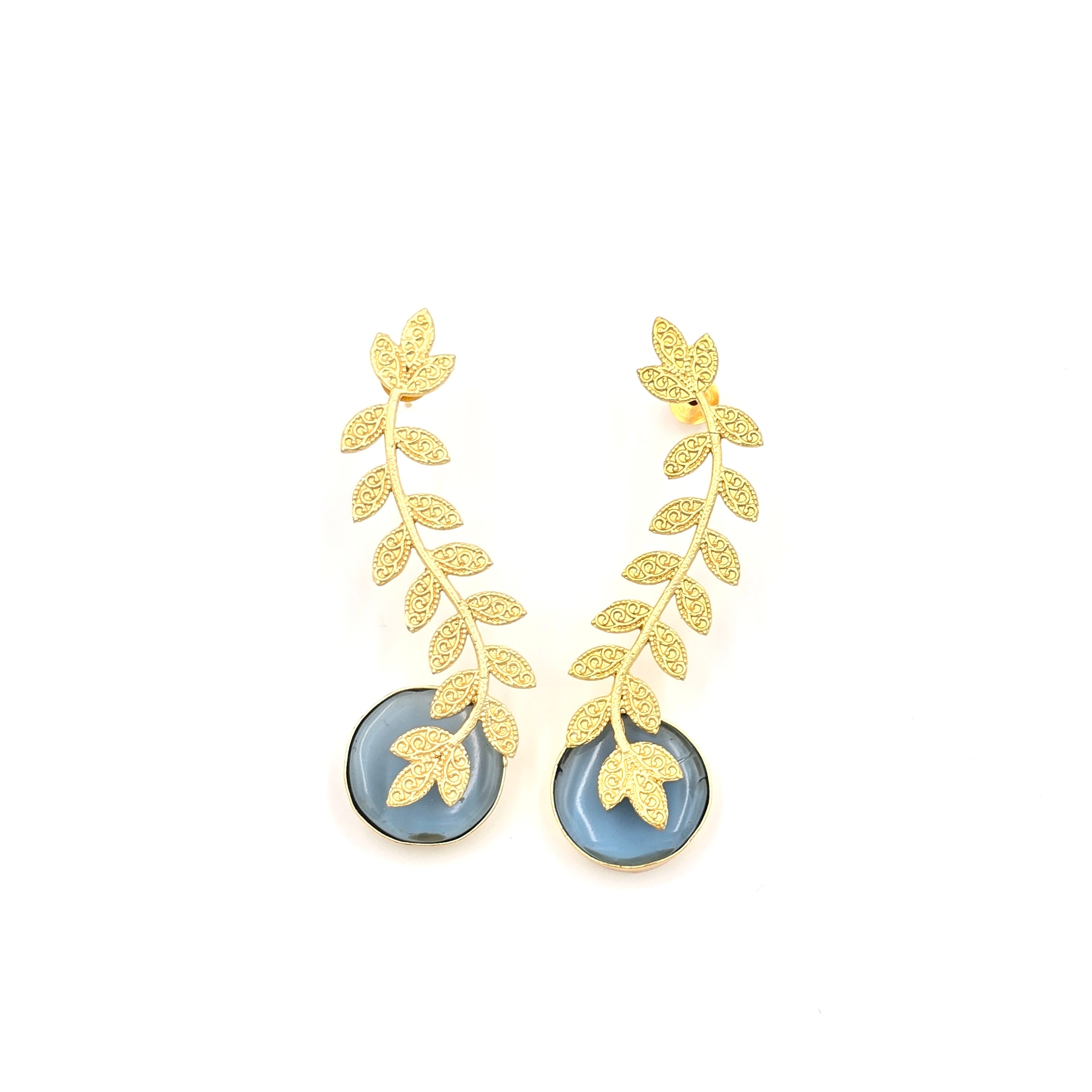 Twirl Leaves Danglers