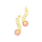 Twirl Leaves Danglers