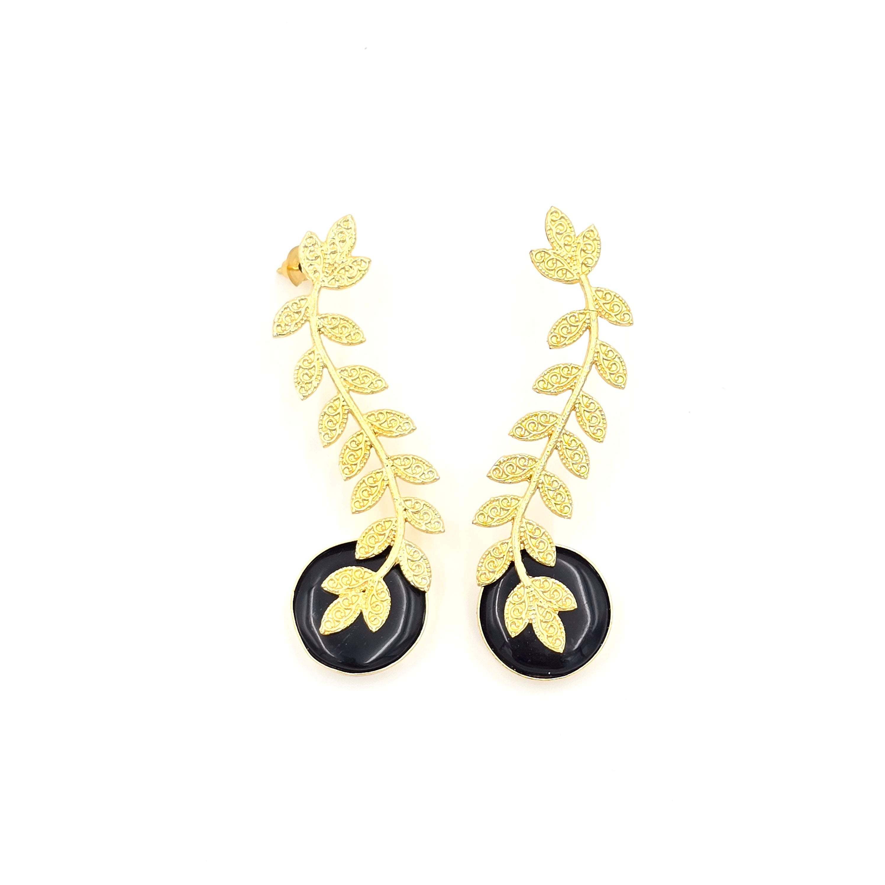 Twirl Leaves Danglers