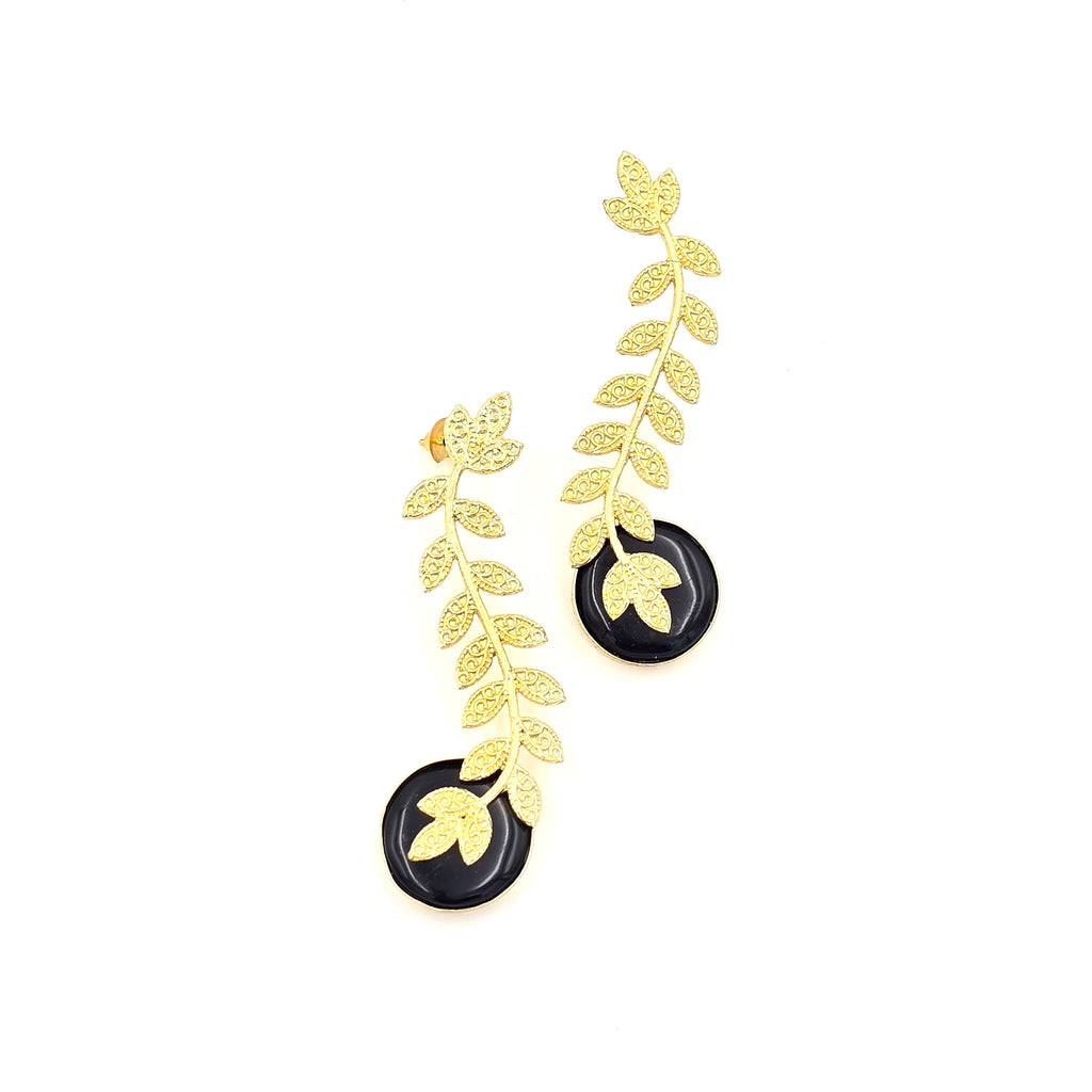 Twirl Leaves Danglers