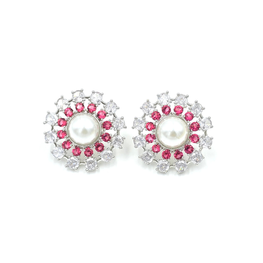 Ruby Éclat Studs