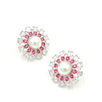 Ruby Éclat Studs