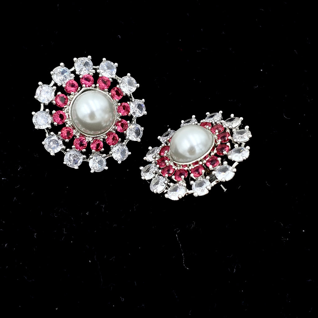 Ruby Éclat Studs