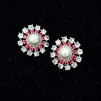 Ruby Éclat Studs