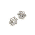 Floral Diamond Studs