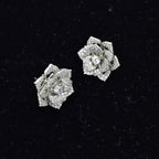 Floral Diamond Studs