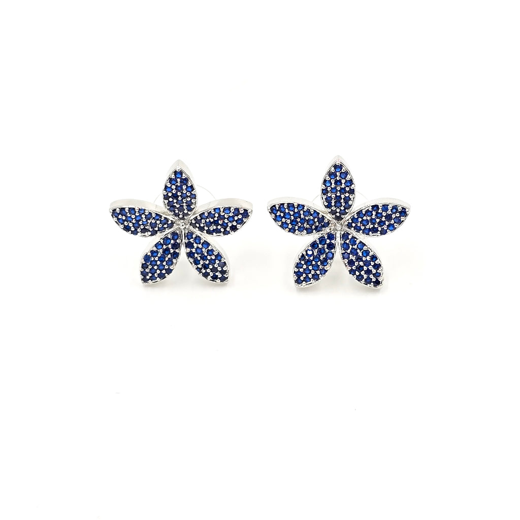 Sapphire Bloom Studs