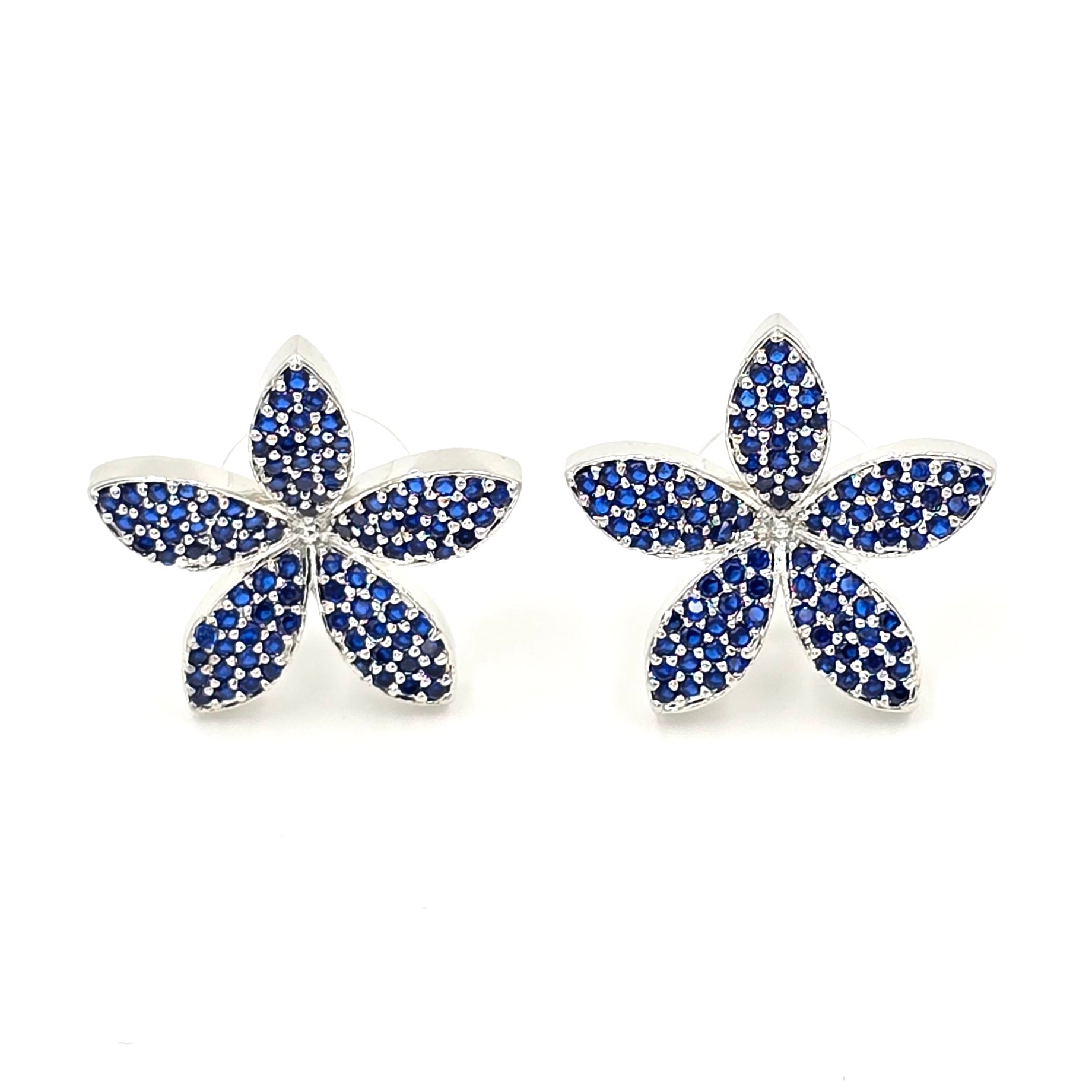 Sapphire Bloom Studs
