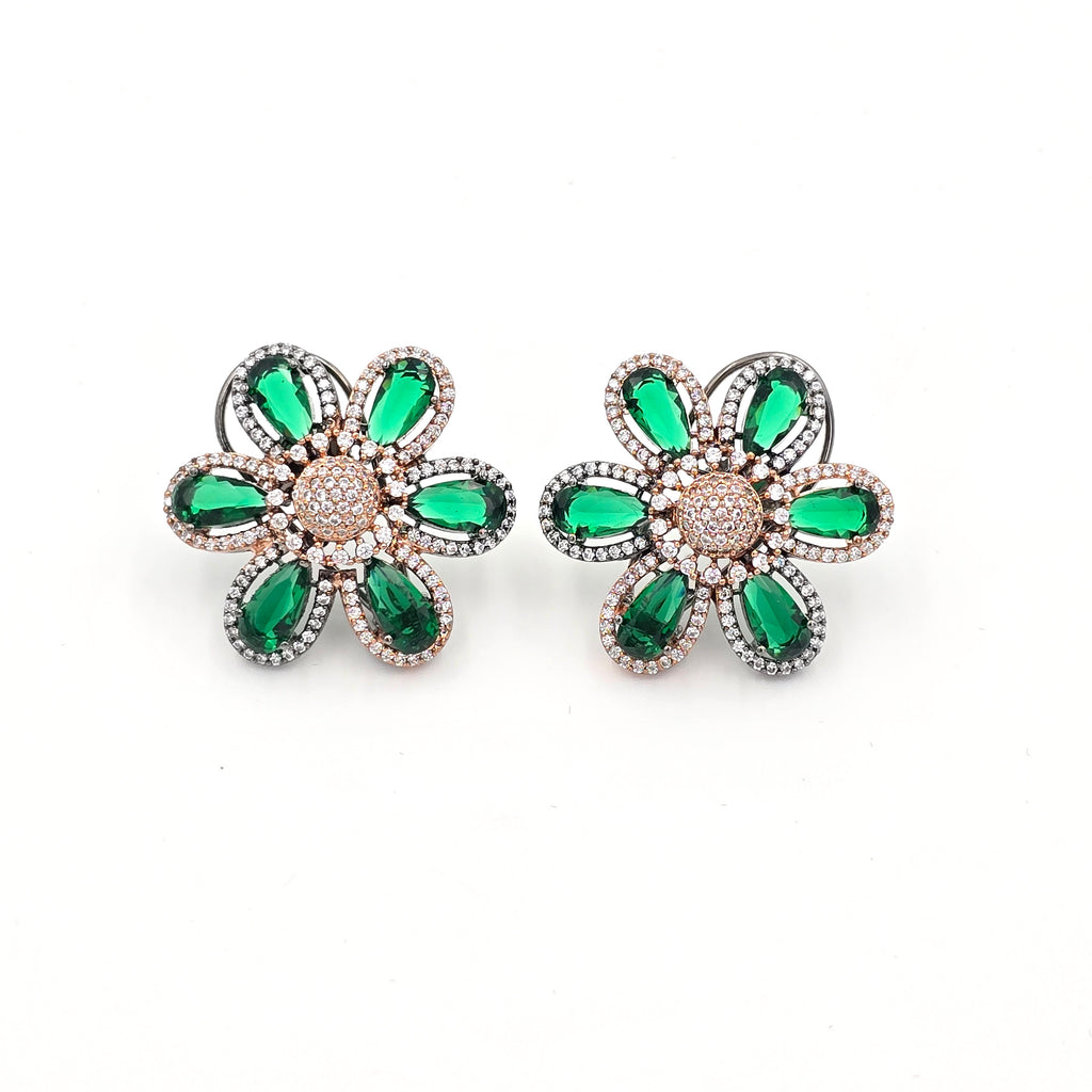 Glimmer Floral Studs