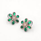 Glimmer Floral Studs