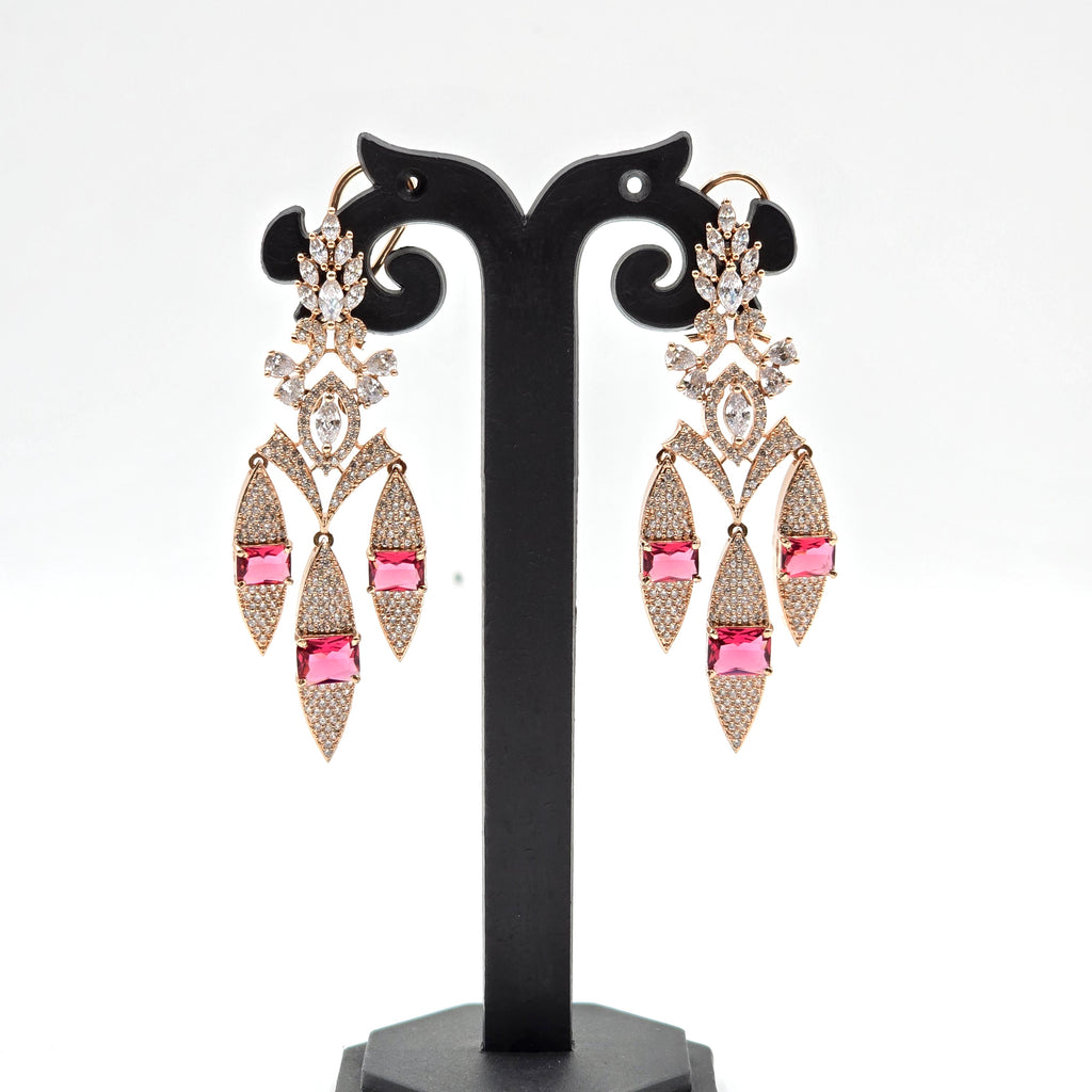 Fuchsia Royale Danglers