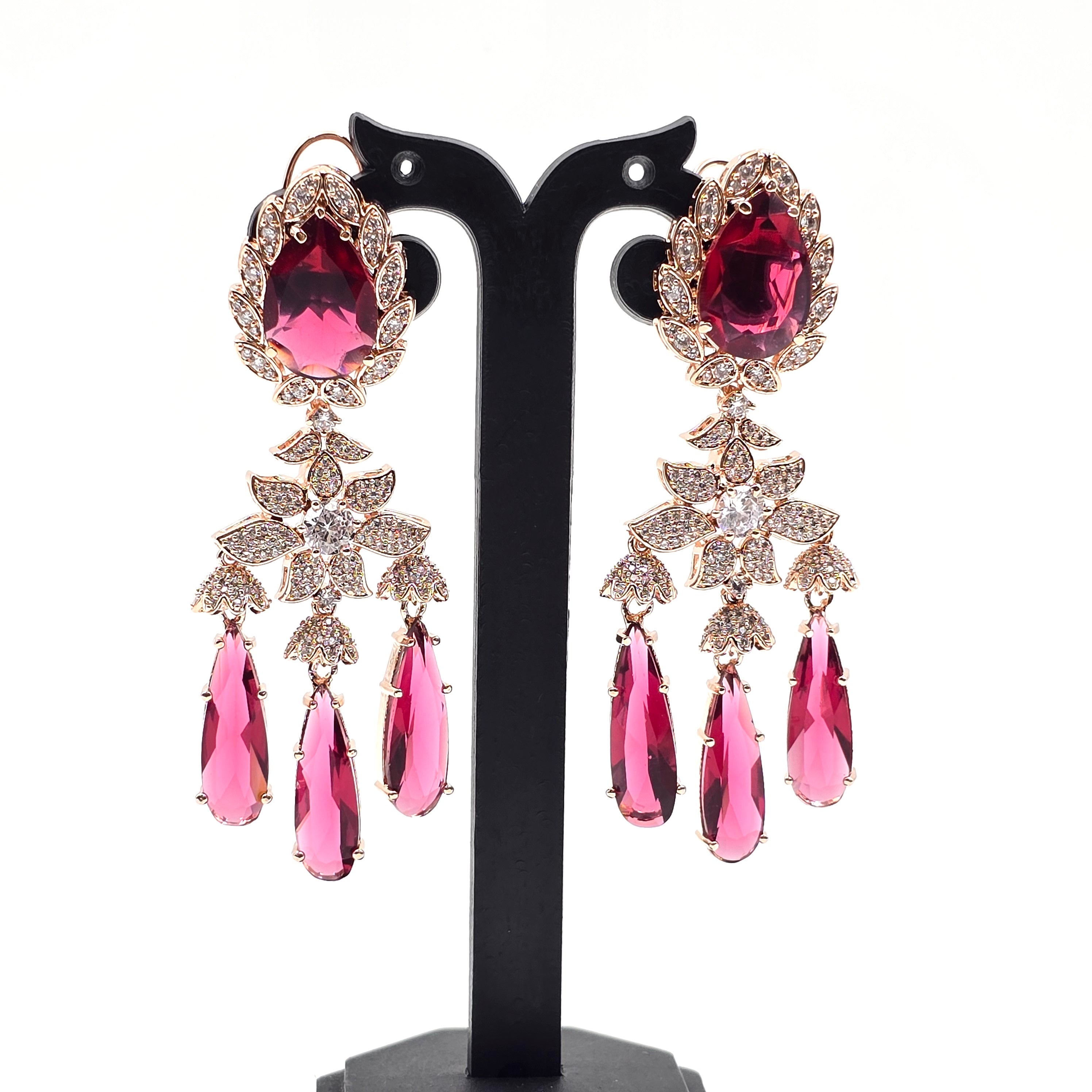 Fleur danglers