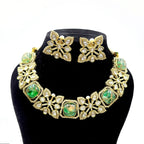 Regal Necklace Set - Green