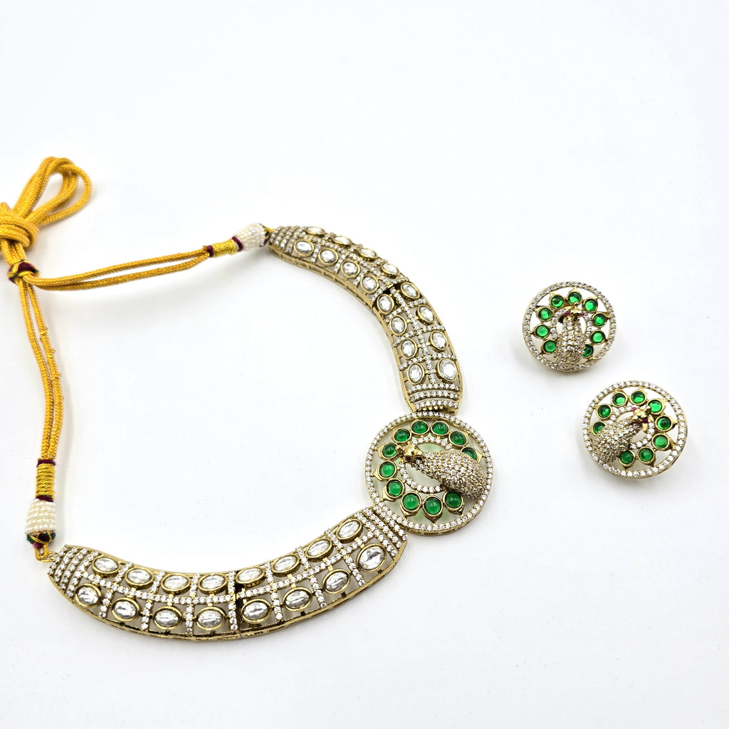 Mayura Hasli Set - Green