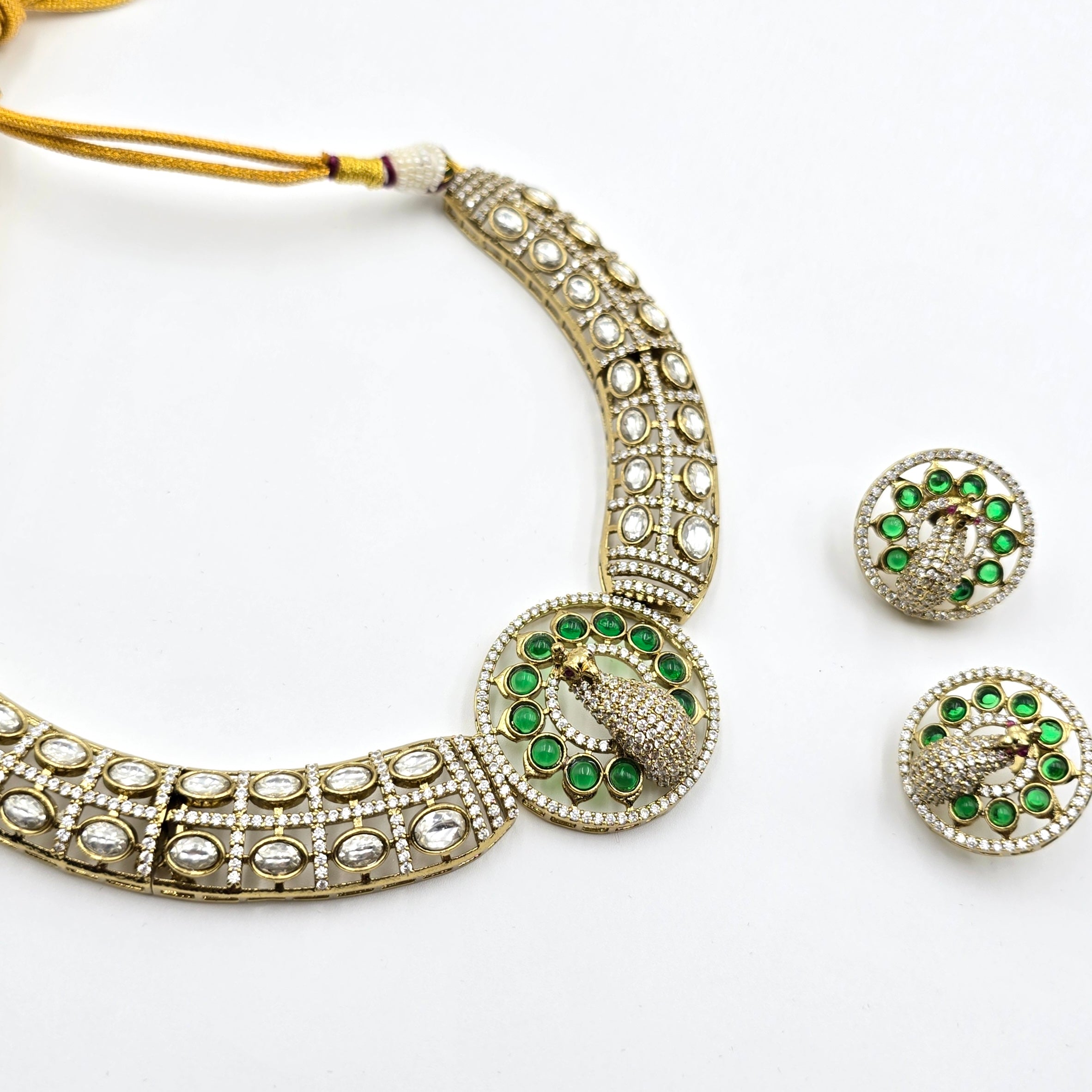 Mayura Hasli Set - Green