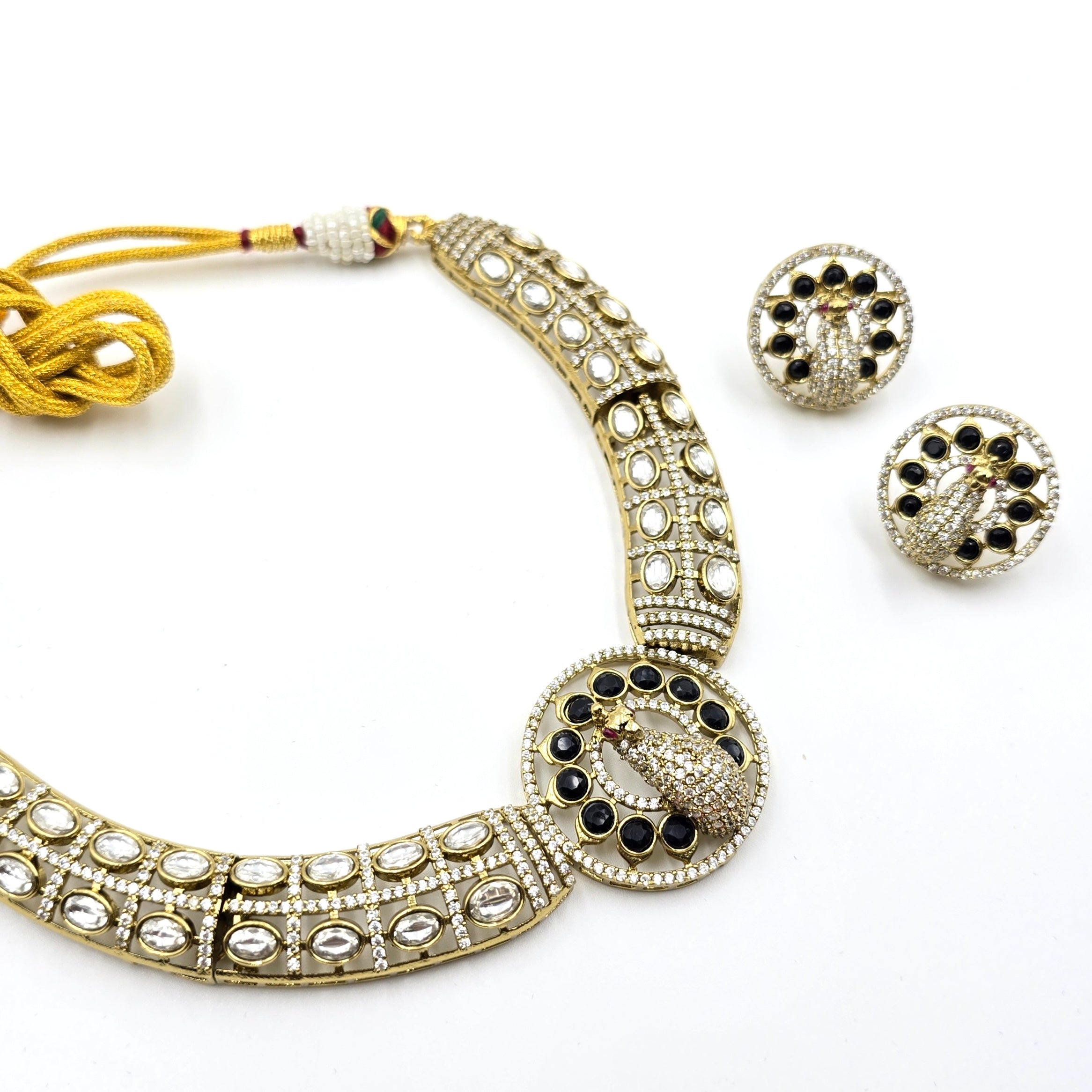 Mayura Hasli Set - Black