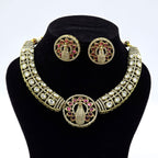 Mayura Hasli Set -Red