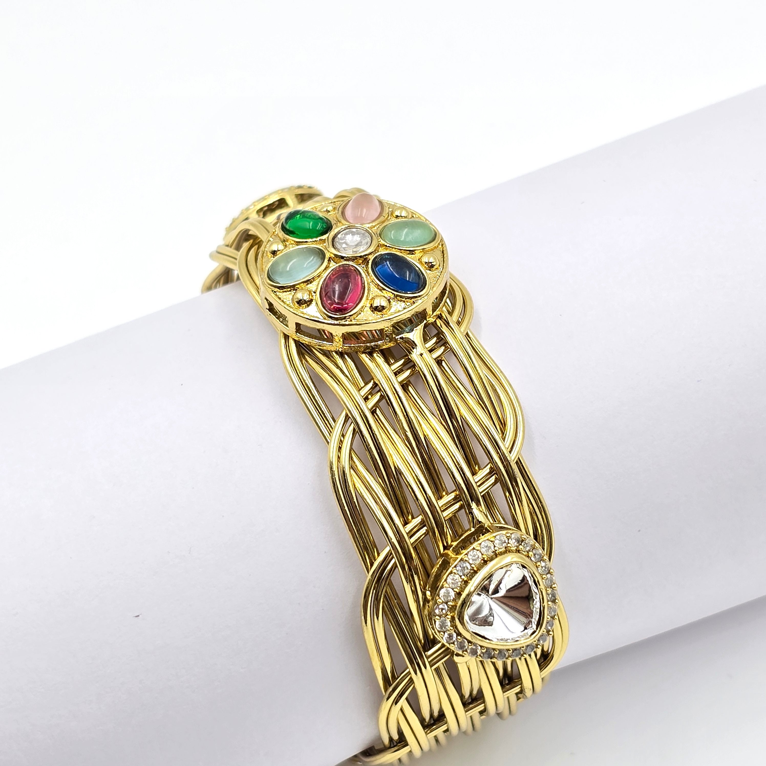 Kundan Kalgi Kada - Multicolor