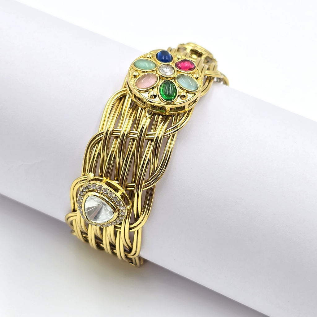 Kundan Kalgi Kada - Multicolor