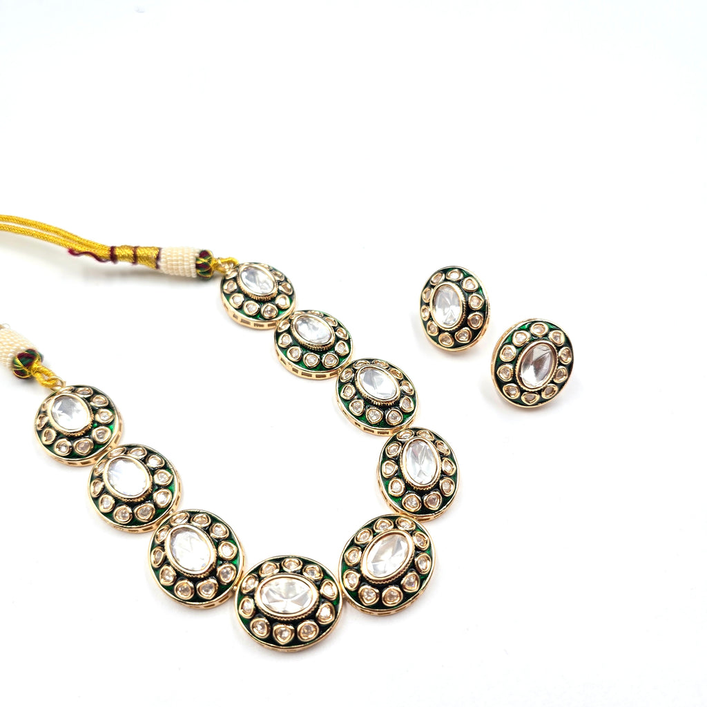 Meena Kundan Choker Set