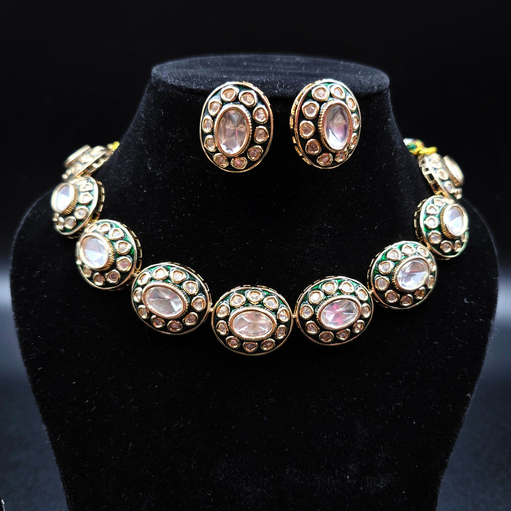 Meena Kundan Choker Set