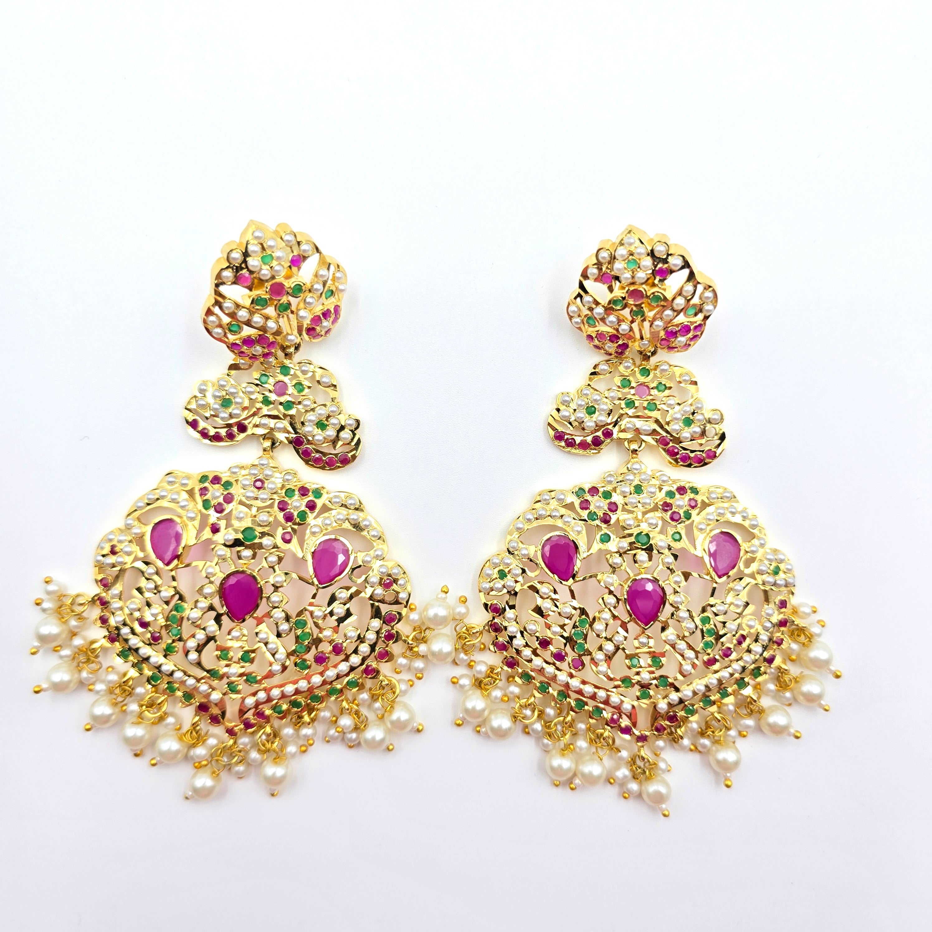 Rajwadi Jadau Chandbalis