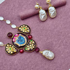 Shrinath Ji Necklace Set