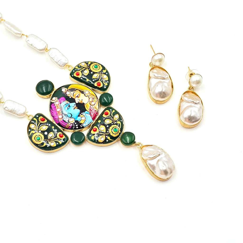 Radha - Krishan Necklace Set