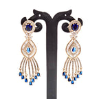 Starlit Sapphire Danglers